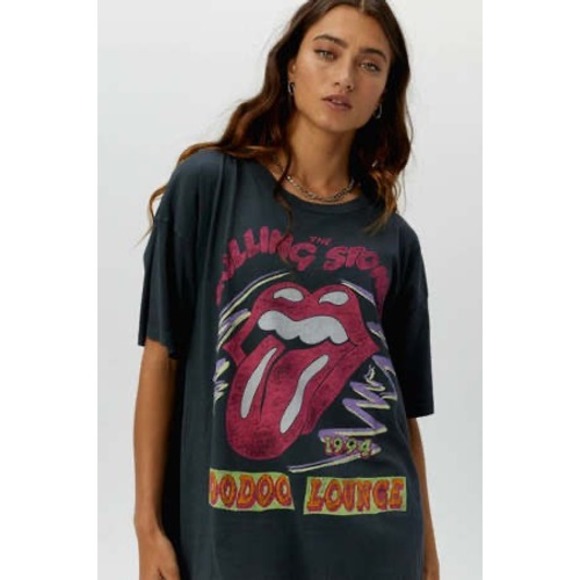 Daydreamer The Rolling Stones Voodoo Lounge 1994 World Tour T Shirt Black Size S
